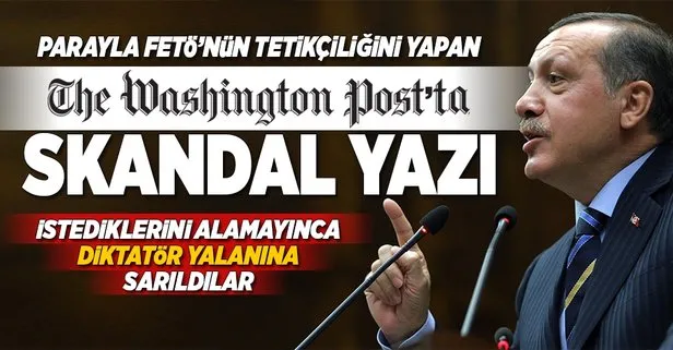 The Washington Posttan küstah yorum