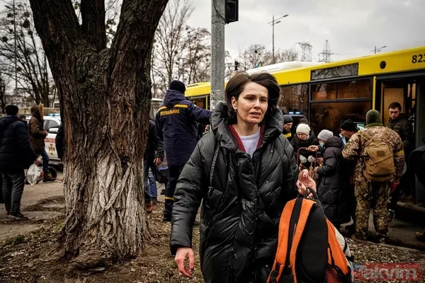 Rusya Ukrayna savaşında 13. gün! Savaştan çarpıcı kareler - 7