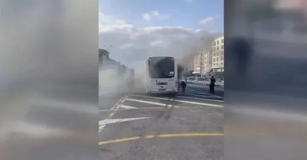 İstanbul’da peş peşe metrobüs yangını: Beylikdüzü ve Küçükçekmece duraklarında paniğe yol açtı