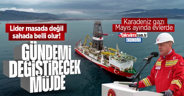 Keşif 710 milyar metreküpe ulaştı: Karadeniz gazı Mayıs'ta evlerde! Başkan Erdoğan'ın müjdesi gündemi değiştirecek
