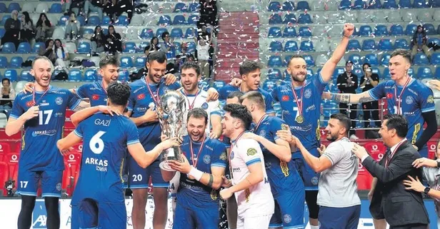Şampiyonlar kupası Arkas’ın