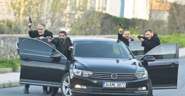 ATV'nin sevilen dizisi ‘Ben Bu Cihana Sığmazam’da set güvenliği birinci öncelik!