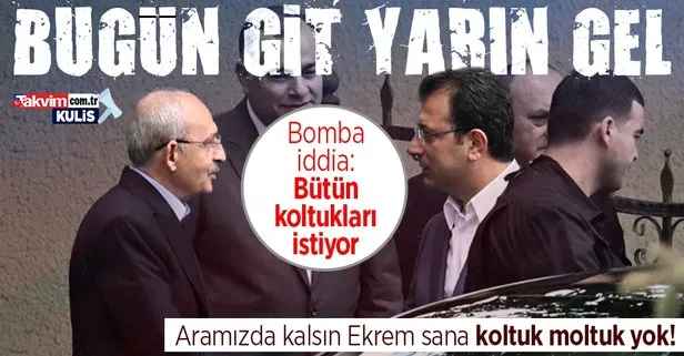 CHP’de koltuk savaşı kızışıyor! Kemal Kılıçdaroğlu ve Ekrem İmamoğlu arasındaki Ahlatlıbel görüşmesinin perde arkası sızdı