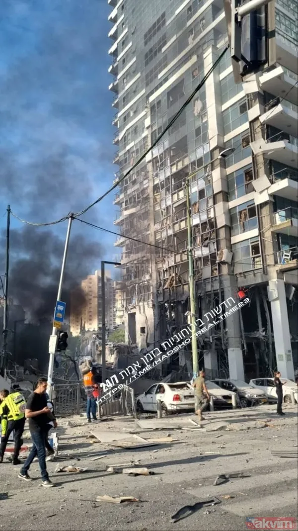 İsrail-İran savaşının 7. gününde Tel Aviv'de büyük yıkım! Kubbe yine delik deşik... Yeni görüntüler geldi - 13