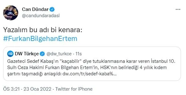 sedef-kabasin-tutuklanmasi-sonrasi-alman-deutsche-welle-ve-firari-can-dundardan-skandal-hakimi-hedef-aldilar-1642970165516.jpg Sedef Kabaş'ın tutuklanması sonrası Alman Deutsche Welle ve firari Can Dündar'dan skandal! Hakimi hedef aldılar-4