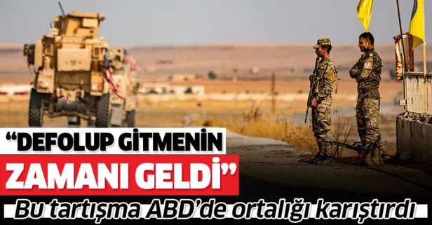 ABD'de Suriye kaosu: Defolup gitmenin zamanı geldi
