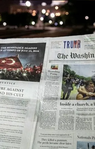 ABD'de yayın yapan Washington Post'ta FETÖ uyarısı