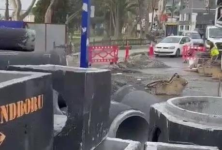 3 senedir boru döşüyorlar hala bitmedi