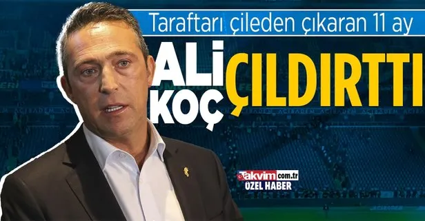 Fenerbahçe Ali Koç döneminde toplam 11 ay hocasız kaldı! Ali Koç’un somut bir adım atmaması taraftarı çıldırttı