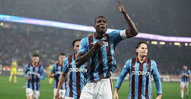 Trabzonspor'un gol makinesi Paul Onuachu seriyi sürdürdü