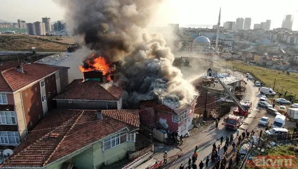 Mahalleyi sokağa döken yangın: Maltepe'de alevler yükseldi - 13