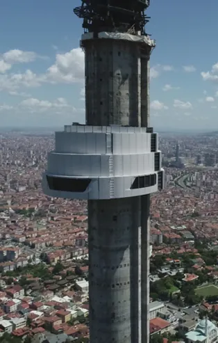 Çamlıca Kulesi’nin restoranı yapıldı