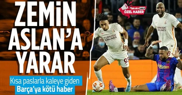 Özel haber... İstanbul’da oynanacak Galatasaray - Barcelona maçında bozuk zemin Aslan’ın işine gelecek