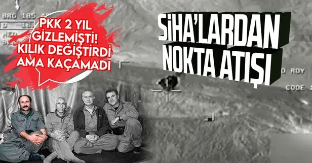 Köylü kılığına girdi ama SİHA’lardan kaçamadı