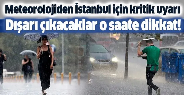 HAVA DURUMU | Meteorolojiden İstanbul için sağanak uyarısı | 3 Kasım hava nasıl olacak?