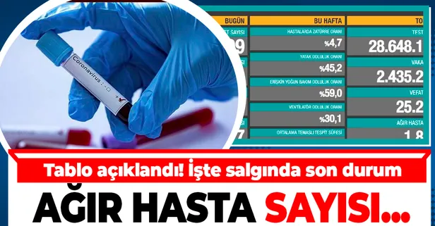 Son dakika: Sağlık Bakanlığı 25 Ocak koronavirüs vaka ve vefat sayılarını duyurdu