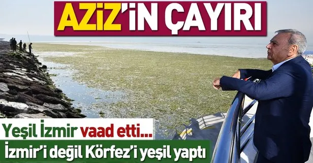 Aziz Kocaoğlu, İzmir’i değil Körfez’i yeşil yaptı