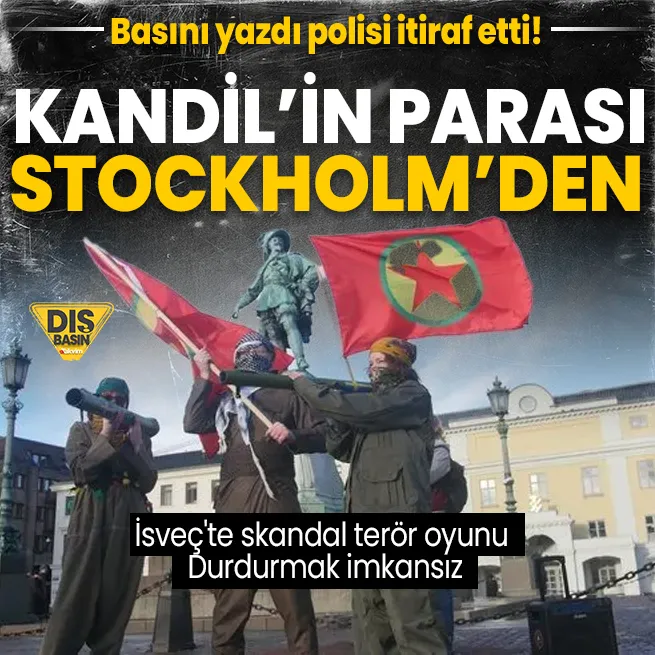 İsveç basını terör örgütü PKK’nın finans ağını deşifre etti: Stockholm’den alıp örgüte işte böyle aktarıyorlar