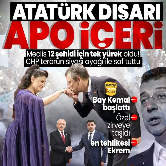 CHPnin kirli terör geçmişi! Siyasi ayak HDP/DEM ile ortaklık Kemal Kılıçdaroğlu ile başladı Özgür Özel ile zirveye çıktı: Parti tarihinde kara bir leke