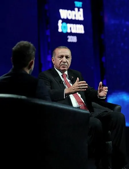 Son dakika... Cumhurbaşkanı Erdoğan'dan TRT World Forumu'nda önemli açıklamalar-2