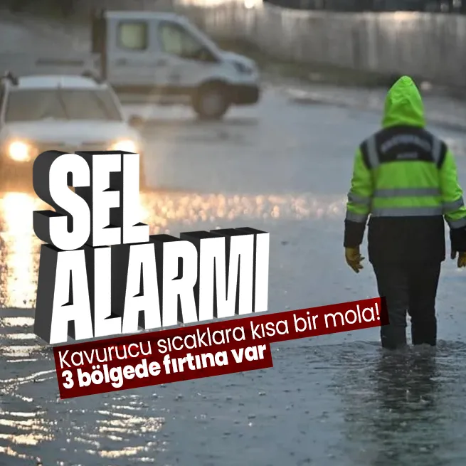HAVA DURUMU | Kavurucu sıcaklara kısa bir mola! Meteorolojiden Orta ve Doğu Karadeniz için sel uyarısı! 3 bölgede fırtına var