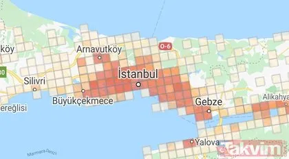 İstanbul’un koronavirüs haritası güncellendi! İşte en riskli 4 ilçe | Hayat Eve Sığar uygulaması koronavirüs risk haritası