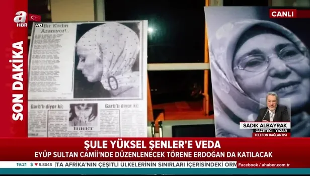 Sadık Albayrak’tan Şule Yüksel Şenler için başsağlığı mesajı