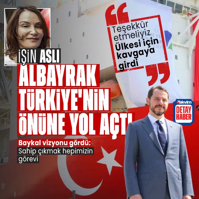 Aslı Baykaldan Berat Albayrakın enerji vizyonuna övgü: Türkiyenin önüne çok büyük bir yol açtı