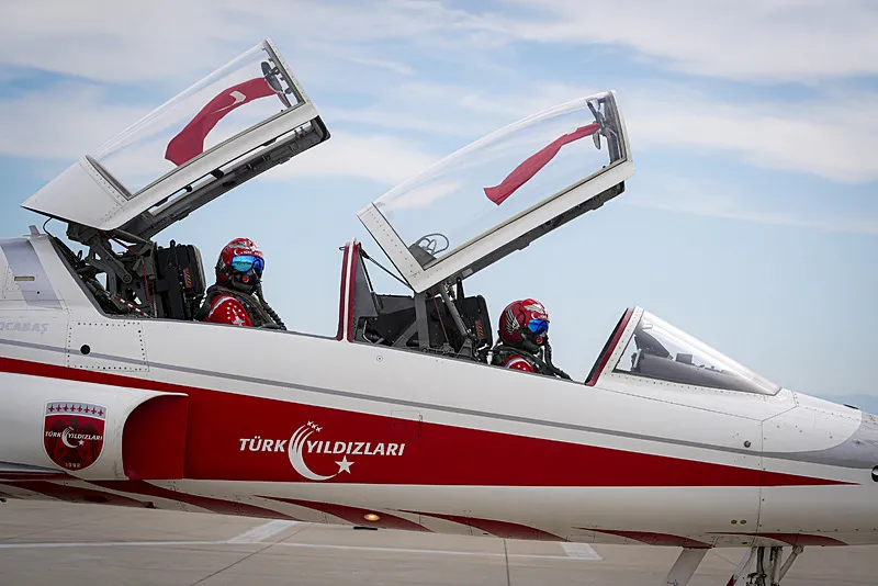 Türk Yıldızları TEKNOFEST'te. (AA)