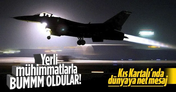 Bir gece ansızın PKK’ya ’Kış Kartalı’ operasyonu! Teröristlere kış darbesi vuruldu! Yerli mühimmatla dünyaya meydan okuma mesajı