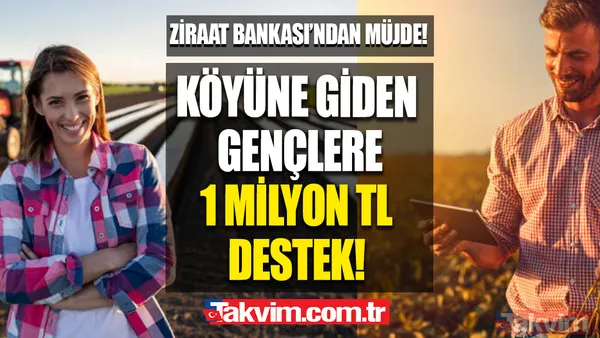 İşletme kiralayana, hayvan alacaklara, sera yapacaklara müjde! 1 milyon TL genç çiftçi kredisi! 'Köye gidip iş kurcam' diyene devletten para fışkırıyor! - 1