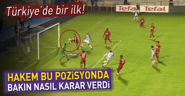 Türkiye'de ilk kez VAR kullanıldı