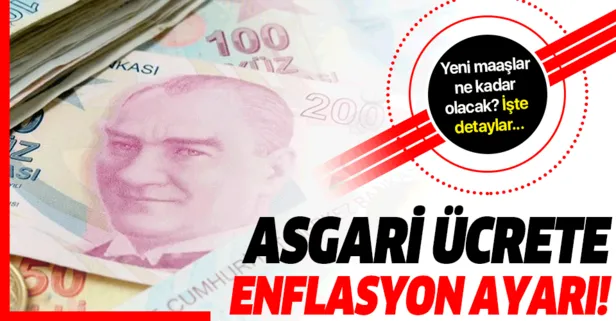 Asgari ücrete enflasyon ayarı! 2020 asgari ücreti kaç lira olacak?