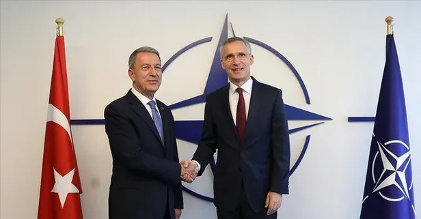 Bakan Akar, NATO Genel Sekreteri Stoltenberg ile görüştü