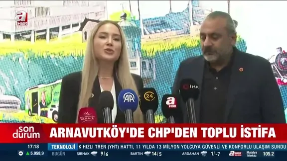 Arnavutköy'de CHP'den toplu istifa