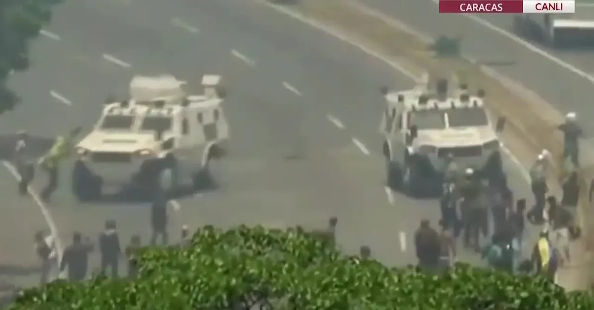 Venezuela'da darbeciler halkı ezdi