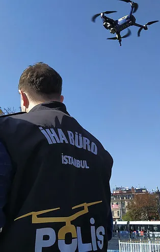 Sultanahmet ve Ayasofya'da dronelar havalandı! Tek tek tespit edildi