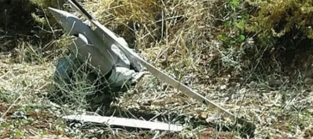 İsrail İHA’sı Suriye sınırında düştü