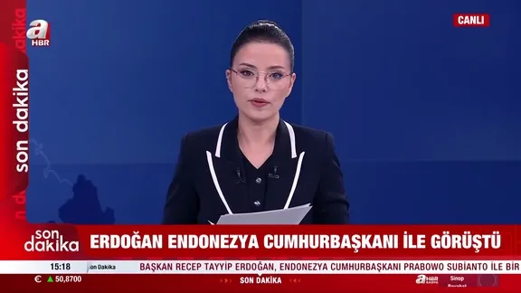 Erdoğan Endonezya Cumhurbaşkanı Prabowo telefon görüşmesi