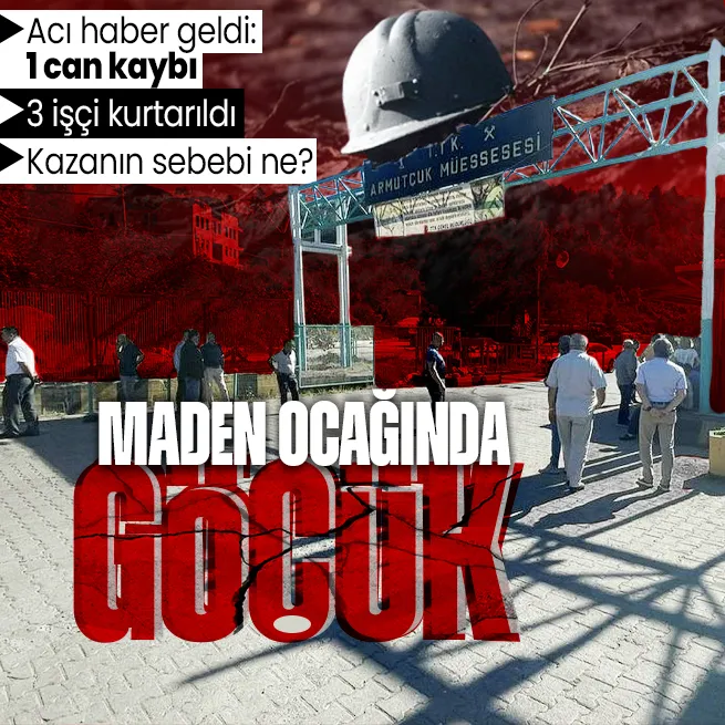 Zonguldak’ta maden ocağında göçük: Acı haber geldi
