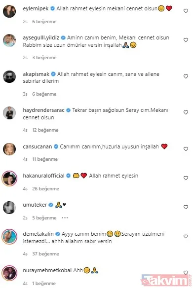 Seray Sever acı haberle yıkılmıştı! 9. günde o kareleri paylaştı Tatlıses'in eski eşi Ayşegül Yıldız, Hakan Ural ve birçok ünlüden mesaj yağdı - 10