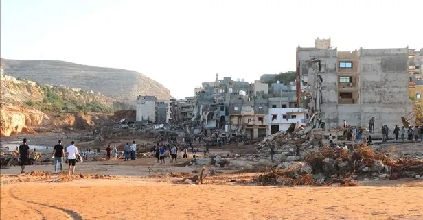 Libya'da sel felaketi! Binlerce insan denize aktı: Ölü sayısı 6 bini aştı