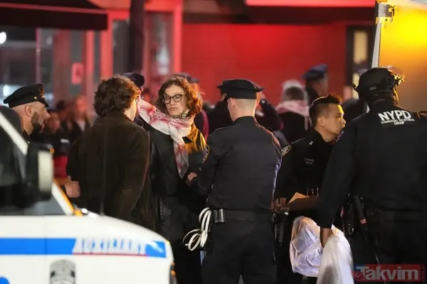 ABD intifadasına pranga! Columbia Üniversitesi’ne baskın: Çevik kuvvet ve kamyonlarla saldırdılar! Kaliforniya'da İsrail yanlıları protestoculara saldırdı - 21