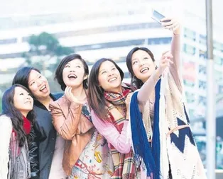 Alışveriş için geldiler