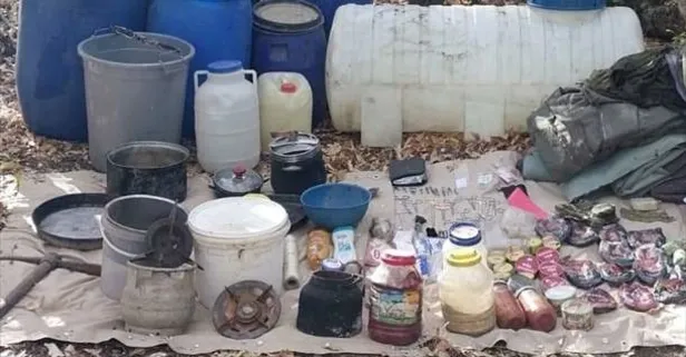 Elazığ'da PKK'nın kullandığı sığınaklara operasyon: Çok sayıda mühimmat ele geçirildi