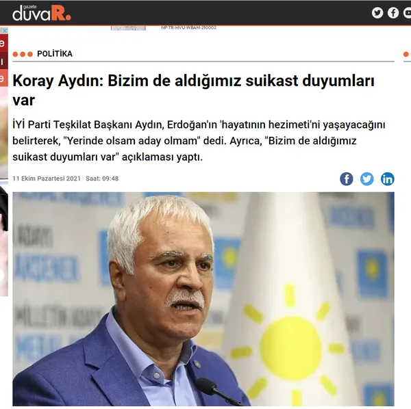 CHP ve İYİ Parti’nin suikast oyunu! Kılıçdaroğlu’nun ardından şimdi de Koray Aydın! Bunların hepsi FETÖ taktiği!-6