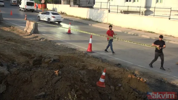 İstanbul'da panik anları! Sultangazi'de polis merkezi amirliğinin yanında toprağa gömülü havan topu mermisi bulundu - 2