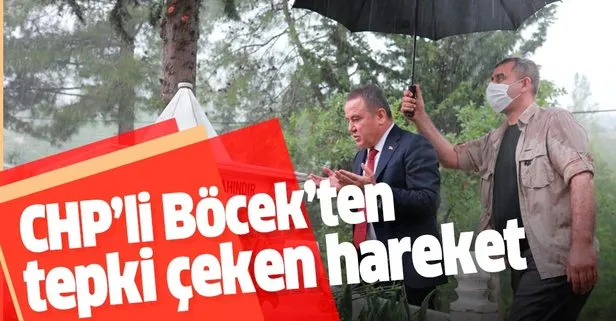 CHP'li Böcek'ten peki çeken hareket