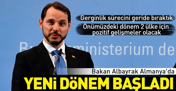 Son dakika: Bakan Albayrak Almanya'da konuştu