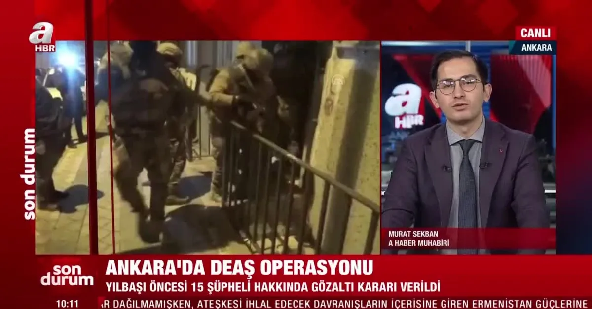 Ankara'da DEAŞ operasyonu! Gözaltılar var